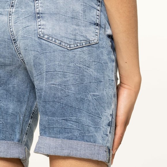 MAC Jeans (4) MINA Shorts Distressed Stretch Relaxed Fit (EU 34 / US 4) - Picture 5 of 14